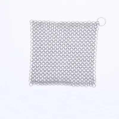 8x8 Inch četvrtasta mrežasta spužva za tave od nehrđajućeg čelika 316