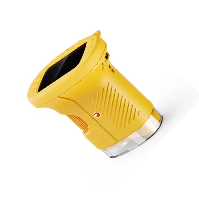 Prijenosni digitalni mikroskop 2.4-inch IPS 1080P, 50-1000X Yellow