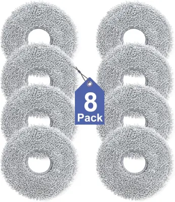Set od 8 perivih zamjenskih krpa za mop - univerzalno pristajanje