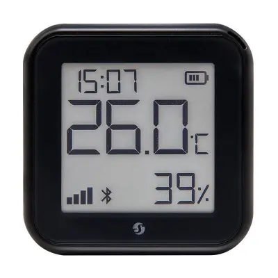 Shelly H&T Gen3 WiFi senzor temperature i vlage crni