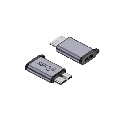 Komplet od 2 adaptera Type-C (ženski) na Micro B (muški) - aluminijska legura