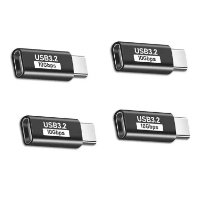 Set od 4 adaptera USB Type-C (ženski na muški) 3.1 – ravni priključak