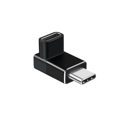 Type-C na USB4 adapter – muški na ženski pod pravim kutom, USB4, 40Gbps, PD 240W