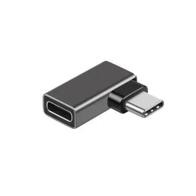 Type-C na USB4 adapter: kutni muški-na-ženski pretvarač, podržava 240W punjenje i 40Gbps prijenos podataka
