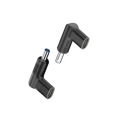 Set od 2 USB-C (ženski) na 4,5×3,0 mm (muški) ukošeni PD trigger adapter, 20 V, 100 W