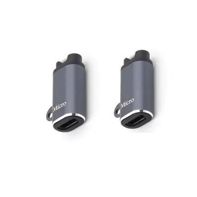 Adapter za Garmin sat na USB-C - ravni konektor, paket od 2, aluminijska legura