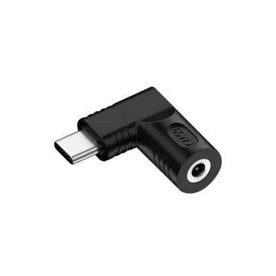 DC ženski na USB Type-C muški 65W PD adapter - dizajn slova J