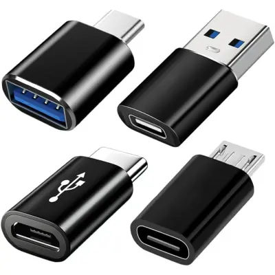 Set od 4 USB-C adaptera: USB 3.0 i Micro USB adapteri za veću kompatibilnost