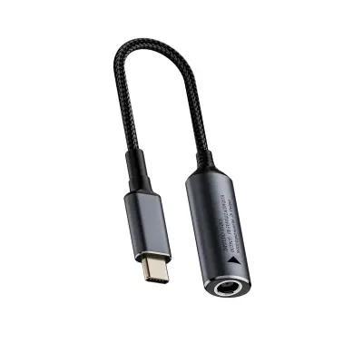 7955 adapter (ženski na Type-C muški), 140W, kratki kabel — napajanje i prijenos podataka