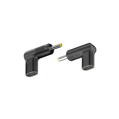 Set od 2 USB-C (ženski) na 4.0x1.7mm (muški) ugaoni PD trigger adapter 20V