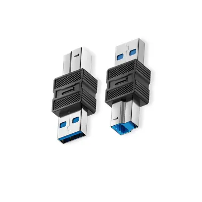 USB 3.0 adapter B (muški) na A (muški) - visokobrzinski (2 kom)