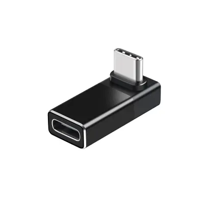 Adapter Type-C na USB4: muški na ženski ukošeni konektor, podržava 240W punjenje i 40Gbps prijenos podataka