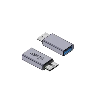 2 kom Adapter USB A (ženski) na Micro B (muški) - Aluminijska legura