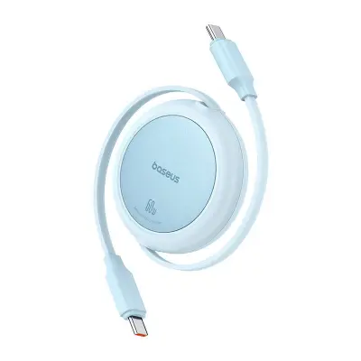 Baseus Free2Pull Mini USB-C na USB-C kabel 60W 1m plavi