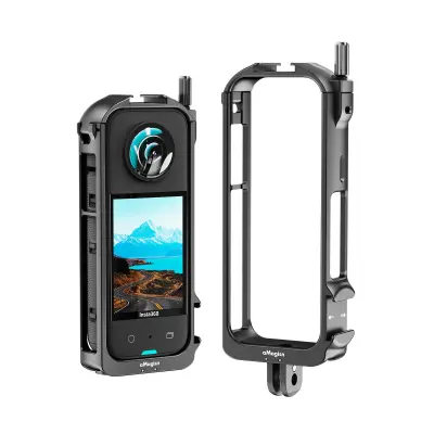 Metalni zaštitni cage za Insta360 X3 s poklopcem objektiva