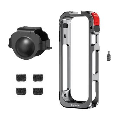Zaštitni aluminijski okvir za Insta360 X5 s dodatkom silikona