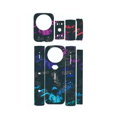 Zaštitni skin za Insta360 X5, potpuna zaštita, višebojni PVC
