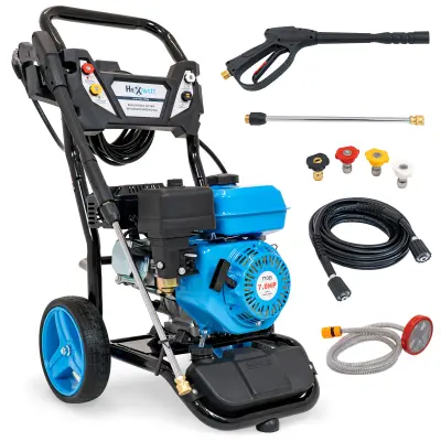 Benzinski visokotlačni perač Hexwelt HW-MS-170B – 170 Bar, 7 KS, 9,2 l/min