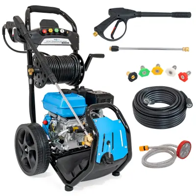 Benzinski visokotlačni perač Hexwelt HW-MS-180B – 180 Bar, 7 KS, 9,2 l/min