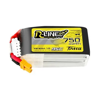 Tattu R-Line baterija 750mAh 14,8V 95C 4S1P XT30 za dronove