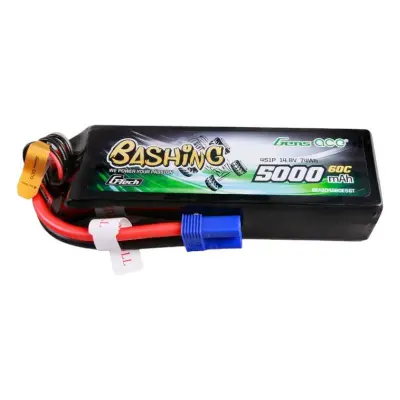 Gens Ace G-Tech LiPo baterija 5000mAh 14,8V 4S1P 60C s EC5 konektorom za RC