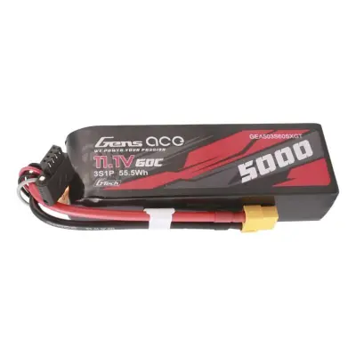Gens Ace G-Tech LiPo baterija 5000mAh 11,1V 60C 3S1P XT60 za RC modele