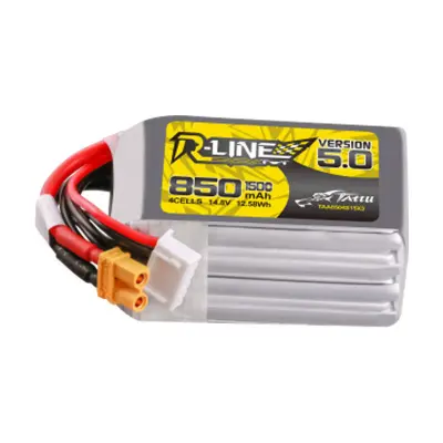 Tattu R-Line baterija 850mAh 14,8V 150C XT30U-F za RC dronove