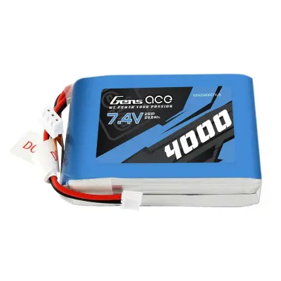 Gens Ace LiPo baterija 4000 mAh 7,4 V 1C za RC modele i dronove s XT60 priključkom