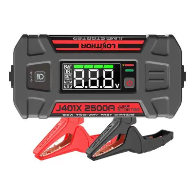 Lokithor J401X 4-u-1 jump starter 2500A powerbank svjetiljka