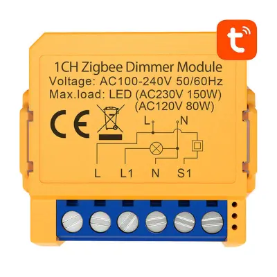 Avatto ZDMS16-2 Tuya ZigBee pametni prekidač s bežičnim daljinskim upravljanjem