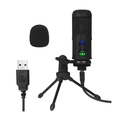 USB kondenzatorski mikrofon Plug & Play, kardioidni, 192kHz/24Bit