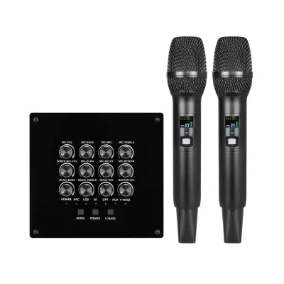 Bežični set mikrofona Equalizer s mikserom i višekanalnom kontrolom