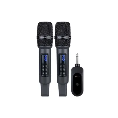 Sustav dvaju bežičnih ručnih mikrofona za karaoke i konferencije
