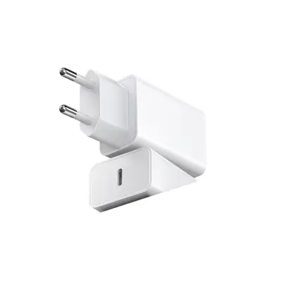 EU Type-C 5V2A Punjač 2-kom — Mat PC Kućište, 10W, Sigurnost White