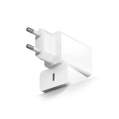 5V2A EU USB-C zidni punjač 2-pack — kompaktan 10W Type-C adapter White