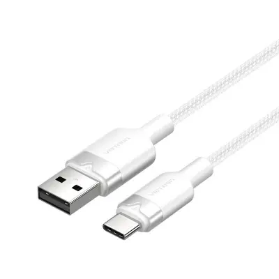 Vention USB 2.0 A na USB-C kabel 3A 1 m bijeli
