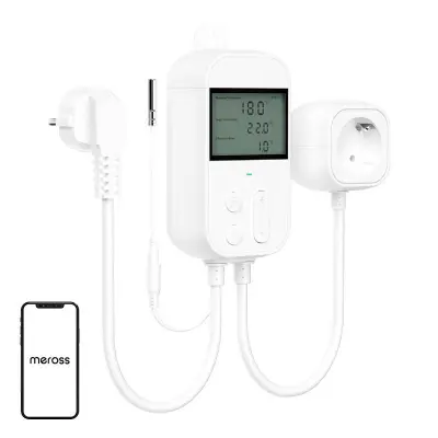 Meross MTS960HK pametna termostatska utičnica za Apple HomeKit