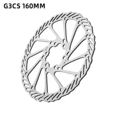 07-G3CS 160mm kočioni disk od nehrđajućeg čelika - srebrni