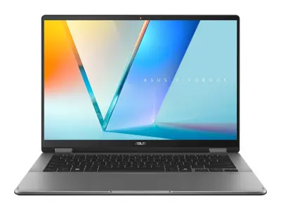 Laptop ASUS Vivobook 14 Flip TP3407SA-SGA155W, 14" WUXGA OLED Touch, Intel Core Ultra 7 258V, 32 GB RAM, 1 TB SSD, Intel Arc Graphics, Windows 11 Home