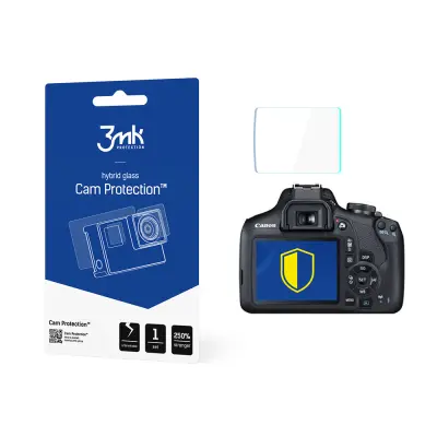 3mk Cam Protection hibridna staklena zaštita kamere za Canon EOS 2000D