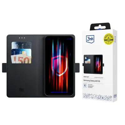 3mk Wallet Case za Samsung Galaxy A25 5G Crna