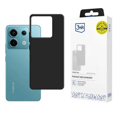 3mk silikonska maska za Xiaomi Redmi Note 13 Pro 5G - crna