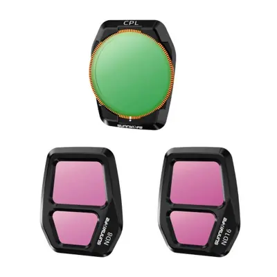 Sunnylife A3S-FI925CPL podesivi set filtera CPL + ND8 + ND16 za DJI Air 3S, 3 kom
