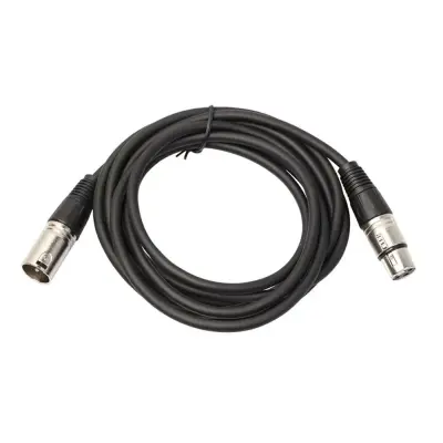 XLR muški na ženski produžni mikrofonni kabel - uravnoteženi 3-pinski audio kabel