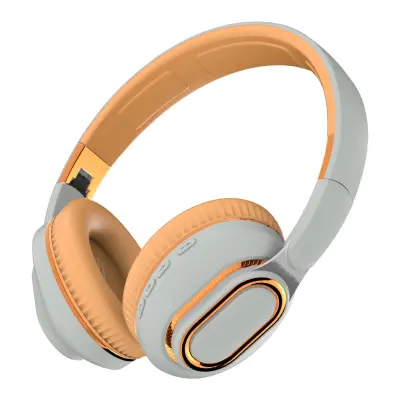 Stereo bežične slušalice preko uha Bluetooth 5.0, 9D zvuk LightGrey