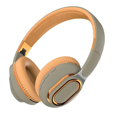 Stereo bežične slušalice preko uha Bluetooth 5.0, 9D zvuk Brown