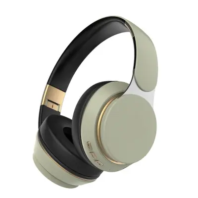 Over-ear bežične slušalice s dubokim basom, 40mm zvučnici, 10h Green