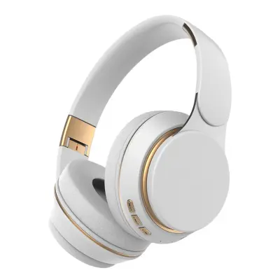 Over-ear bežične slušalice s dubokim basom, 40mm zvučnici, 10h White