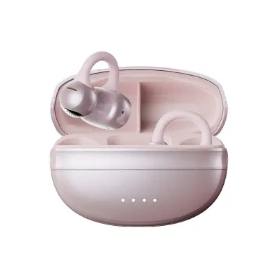 Otvoreni clip-on Bluetooth slušalice s poništavanjem šuma i 36H PinkGold