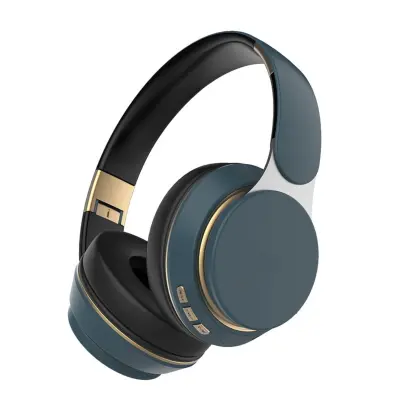 Over-ear bežične slušalice s dubokim basom, 40mm zvučnici, 10h Blue